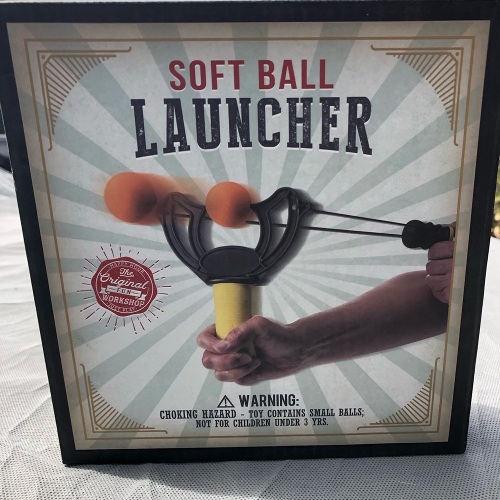 The Original Fun Workshop Soft Ball Launcher".